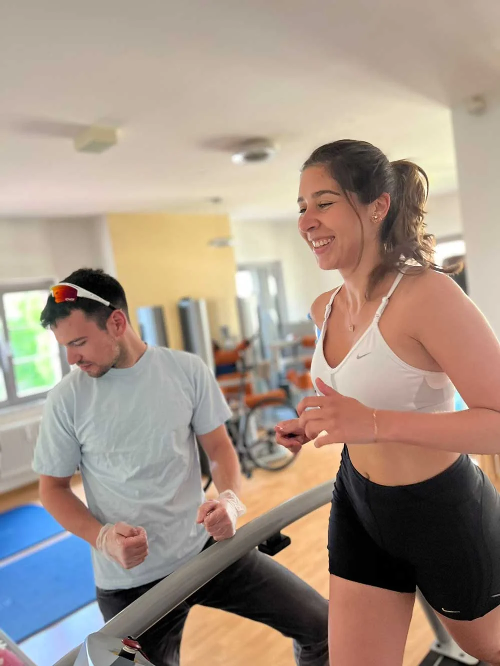 Laktat-Leistungsdiagnostik auf dem Laufband in der PHYSIOEFFEKT Praxis Berlin